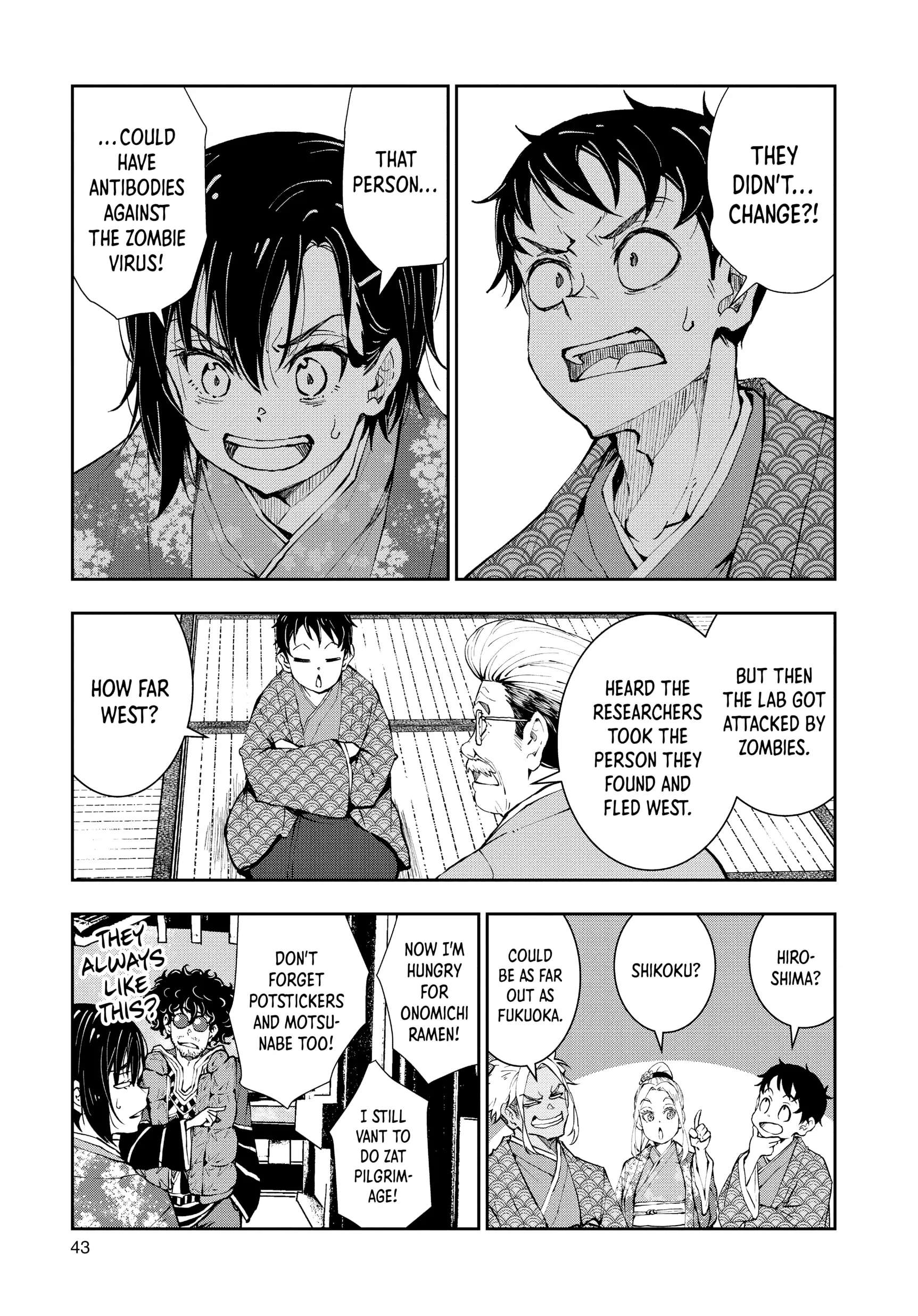 Zombie 100 ~100 Things I Want To Do Before I Become A Zombie~ Chapter 35 41